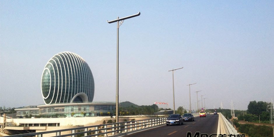北京APEC雁栖湖铝合金灯杆